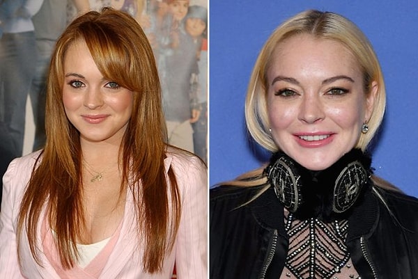 6. Линдси Лохан, 31 год