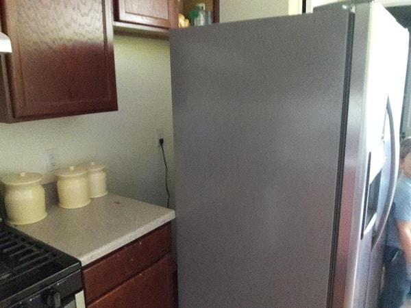 4. "Geçenlerde yeni bir buzdolabı almıştım fakat ölçüleri tutturamamışım."