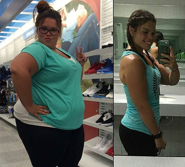 2. Так выглядит разница в 70 килограммов!