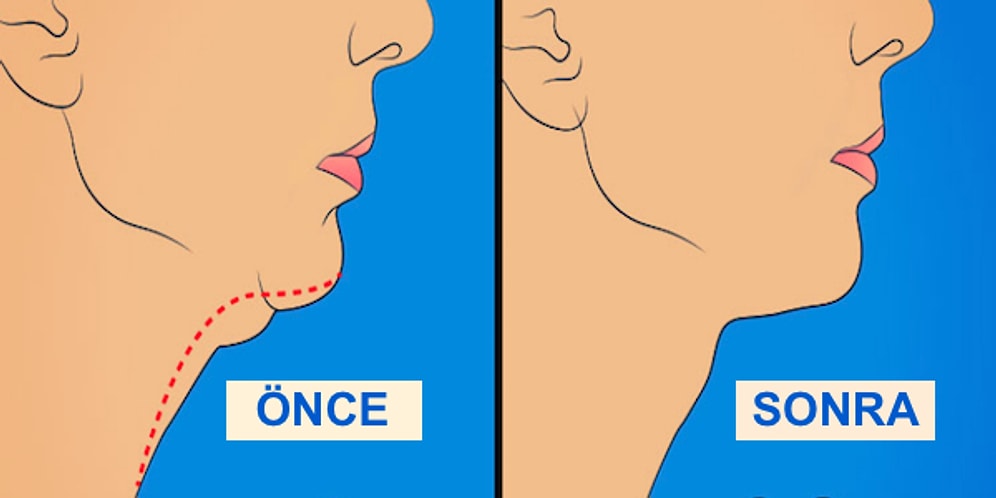 Gıdınızdaki Fazlalıkları Azaltmak İçin Evde Yapabileceğiniz Yüz Egzersizleri