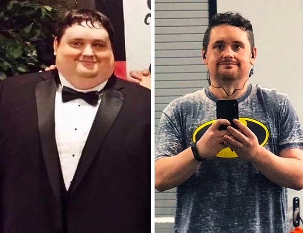 12. Правильное питание + 3 тренировки в неделю = минус 63 кг за 15 месяцев...