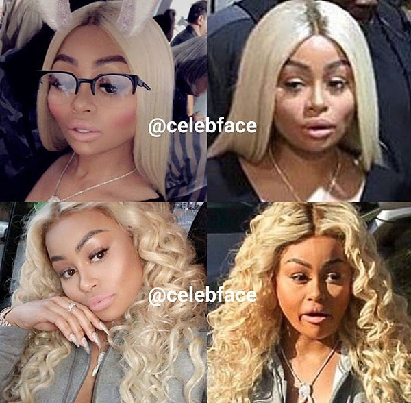 7. Блэк Чайна - большая любительница фильтров снэпчата