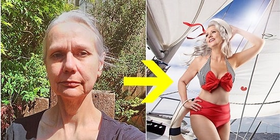 Photoshop Nelere Kadir! Yaşlı Kadınların Nasıl Kapak Kızına Dönüştüğünü Görünce Ağzınız Açık Kalacak