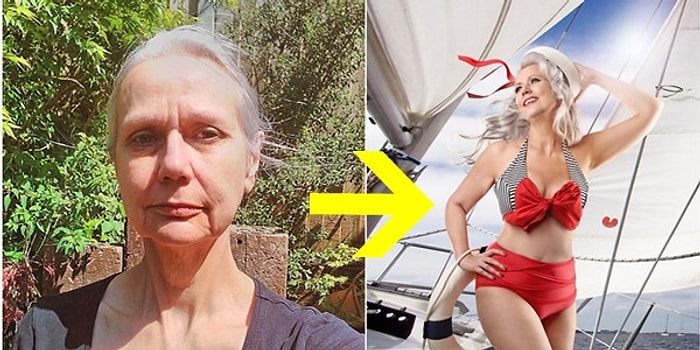 Photoshop Nelere Kadir! Yaşlı Kadınların Nasıl Kapak Kızına Dönüştüğünü Görünce Ağzınız Açık Kalacak