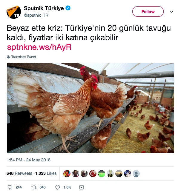 Beyaz ette kriz: Türkiyenin 20 günlük tavuğu kaldı, fiyatlar iki katına çıkabilir Beyaz ette kriz: Türkiyenin 20 günlük tavuğu kaldı, fiyatlar iki katına çıkabilir