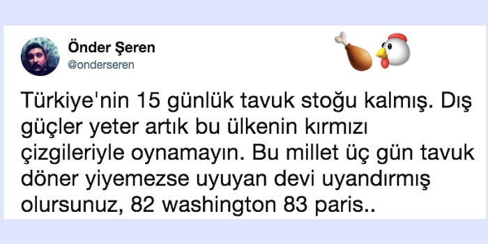 Kapımıza Dayanan Tavuk Krizini Mizahıyla Marine Eden 15 Kişi