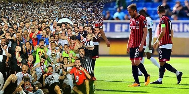 Profesyonel Liglerde 2017-2018 Sezonunda Küme Düşen ve Bir Üst Lige Çıkan Takımlar