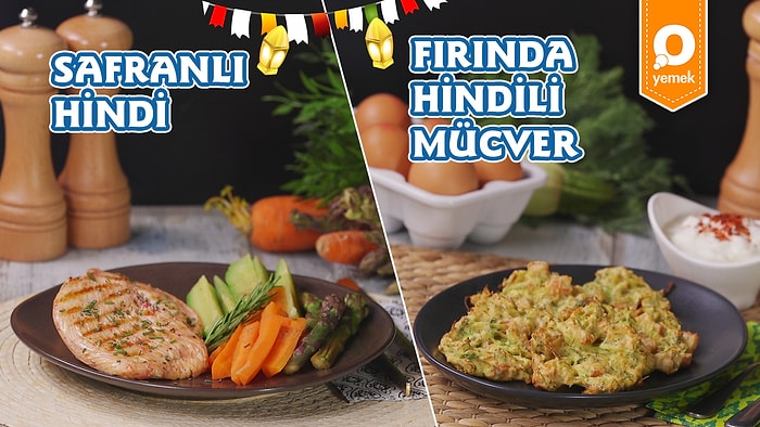 Hafif ve Sağlıklı Protein Bombası: Safranlı Hindi ve Fırında Hindili Mücver Nasıl Yapılır?