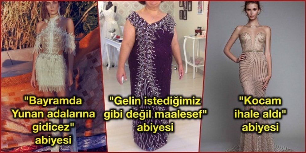 Hepsi Çok Tanıdık! Düğünlerde Giyilen Abiye Elbise Modellerine Göre Yapılmış Cuk Oturan 12 Karakter Analizi