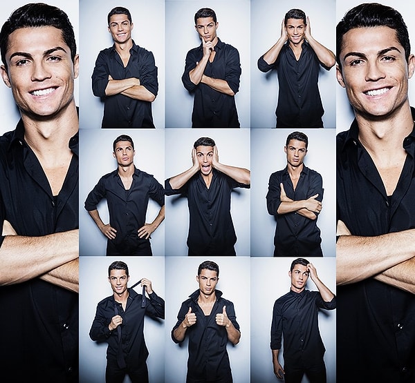 1. Итак, начнем с легкого вопроса, сколько лет Роналду?