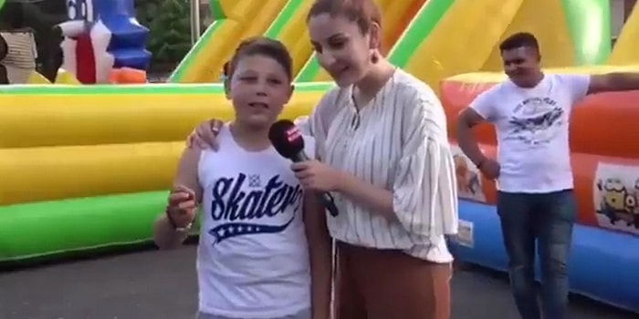 "Orucunu Açarken Hangi Duayı Okuyorsun?" Sorusuna Dua Potpurisi Yaparak Cevap Veren Çocuk