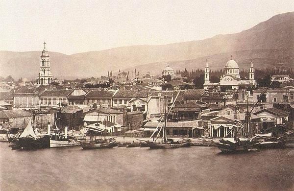 6. Günümüzde Konak İskelesi ile Konak Pier arası (1880'ler)