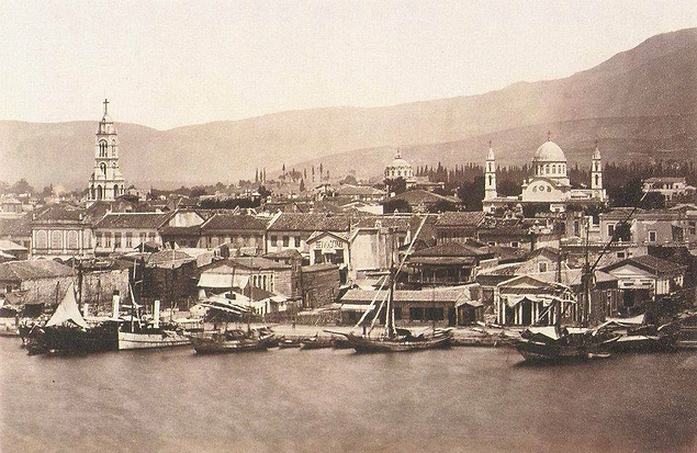GÃ¼nÃ¼mÃ¼zde Konak Ä°skelesi ile Konak Pier arasÄ± (1880'ler)