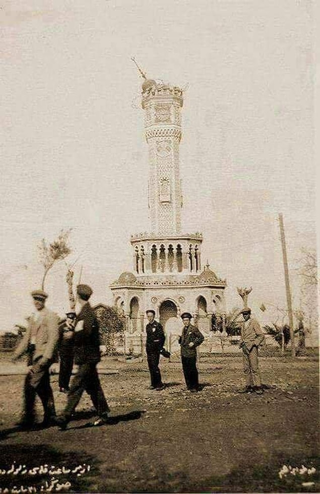7. Depremden sonra Saat Kulesi