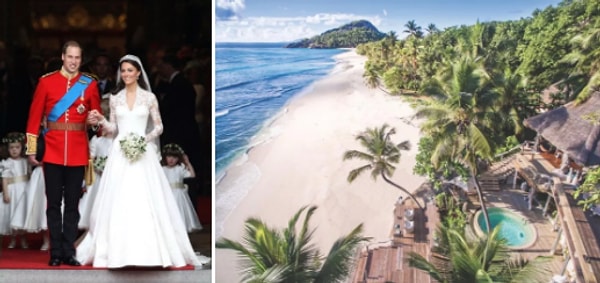 2. Принц Уильям и Кейт Миддлтон - Северный остров на Сейшельских островах