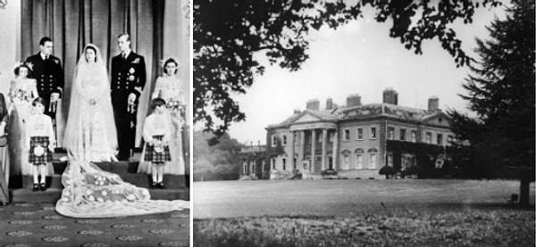 5. Королева Елизавета и Филипп Маунтбэттен - Бродлендс в Хэмпшире, Англия и Биркхол на Балморал-Эстейт в Шотландии