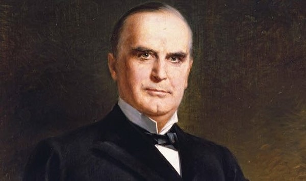 10. Президент Уильям Мак-Кинли и носовой платок