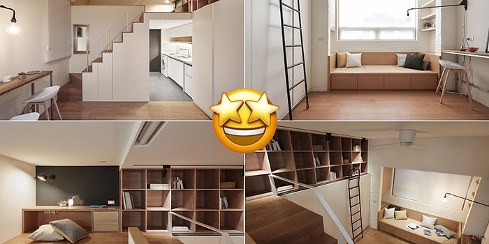 '22 Metrekarelik Ev mi Olur?' Demeyin! İşte Kocaman Hayatların Sığabileceği Küçücük Evler