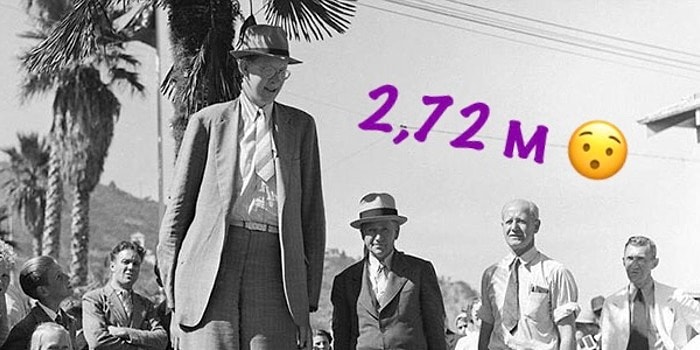 Вы выкатите глаза, когда увидите эти 11 редких фотографий самого высокого мужчины в истории