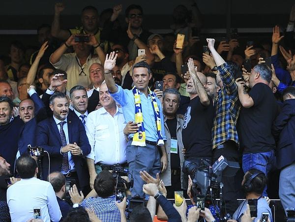 3 Haziran 2018 tarihinde gerçekleştirilen Fenerbahçe Olağan Seçimli Genel Kurulu'nda Aziz Yıldırım'ı geride bırakarak,