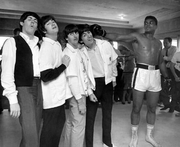 25. The Beatles ve Muhammad Ali, 1964