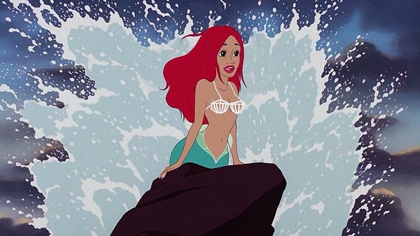 3. Карди Би в роли Ариэль