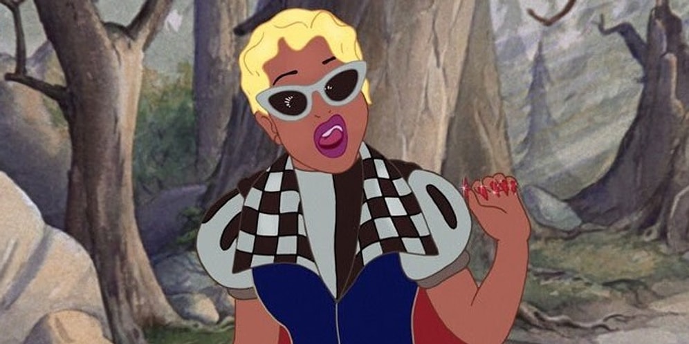 Как бы выглядели диснеевские принцессы, будь на их месте Карди Би?