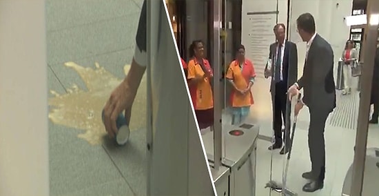 Mecliste Dökülen Kahvesini Kendi Temizleyen Hollanda Başbakanı