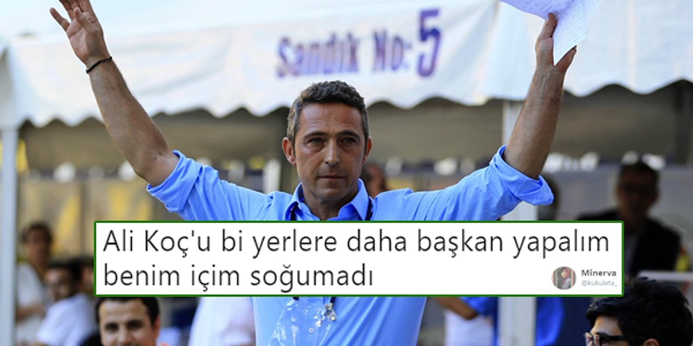 Çok İstediler, Başardılar! Fenerbahçe'nin Yeni Başkanı Ali Koç'a Sevgisini Dile Getiren 17 Taraftar