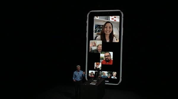 Uzun zamandır bekleniyordu: FaceTime'da 32 kişiye kadar çoklu görüşme yapılabilecek.