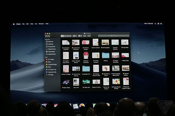 Sadece iOS değil, macOS'ta da yenilikler var. Karşınızda, Mojave!