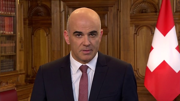 1. Ален Берсе - президент Швейцарии