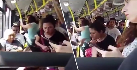 Tartıştığı Kişiyi 'Vallahi Kusarım Üstüne' Diye Tehdit Eden Kadın