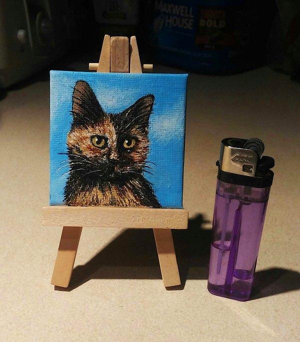 11. "Küçük kediler çizmeye bayılıyorum!"