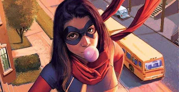 Filmi çekilmesi planlanan bir karakter ise Kamala Khan. Pakistanlı Müslüman bir kadın kahraman olan Kamala, aynı zamanda Ms. Marvel adıyla da biliniyor. Bu karakter Marvel'ın kendi karikatürlerine sahip ilk Müslüman kahramanı.