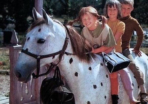 6. Где жила лошадь Пеппи?