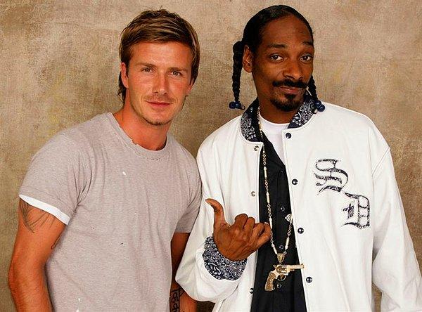 3. Beckham ve kankisi Snoop Dogg.
