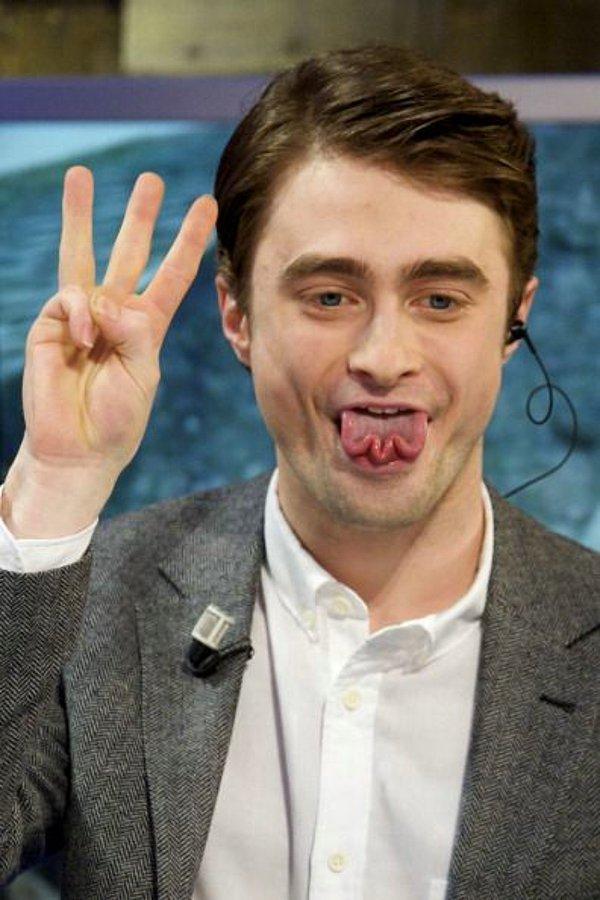 17. Bir acayip dilli Daniel Radcliffe