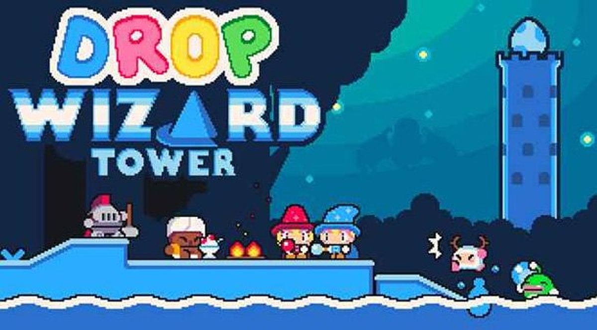 Gaming drops. Drop Wizard. Drop игра. Wizard Tower. Игра про волшебников 16 бит.