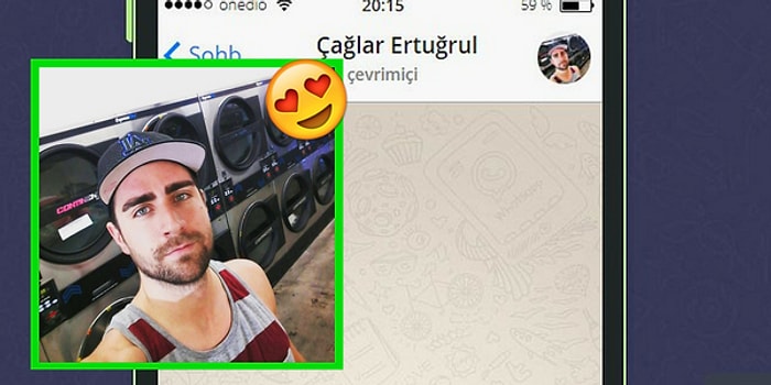 WhatsApp'ta Çağlar Ertuğrul'u Tavlayabilecek misin?