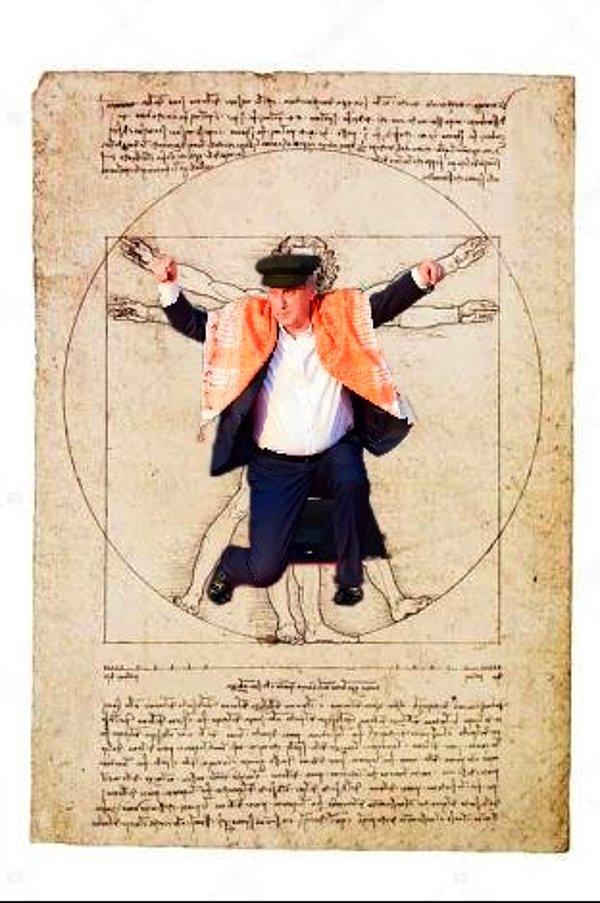 4. "İnsan anotomisi" Leonardo Da Vinci
