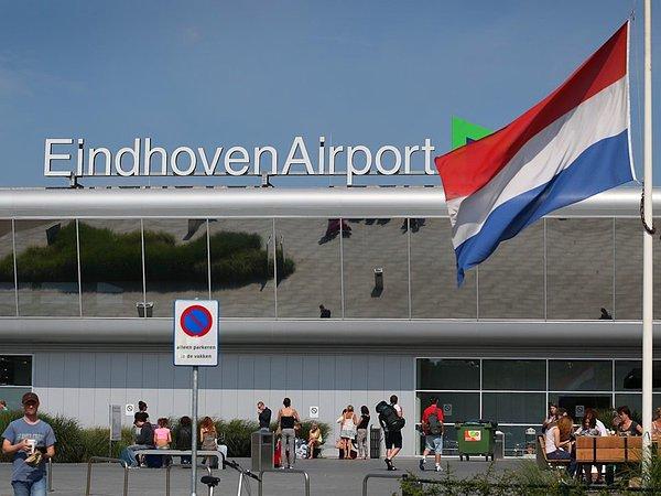 10. Eindhoven Havalimanı, Hollanda