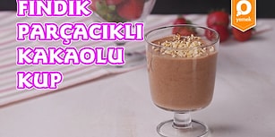 Buz Gibi Hafif Bir Tatlı: Fındık Parçacıklı Kakaolu Kup Nasıl Yapılır?