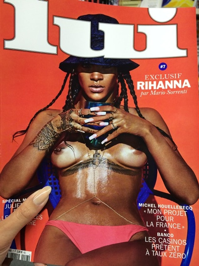 4. Bir dönem Rihanna da öyleydi. Öyle ki paylaştığı bu pozu yüzünden hesabı kapatılmıştı.
