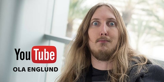 Haunted'tan YouTube'a! Gitaristlerin Mutlaka Takip Etmesi Gereken Sempatik YouTuber: Ola Englund