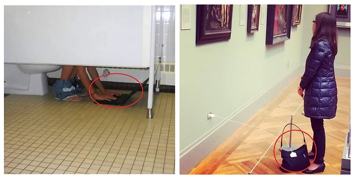 Фотографии людей, технологическая зависимость которых перешла все границы