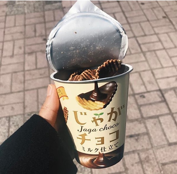 10. Чипсы в шоколаде? Почему бы и да!