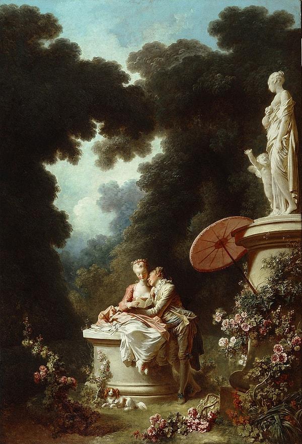 1. Aşk Mektubu- Jean Honore Fragonard (1771-72)
