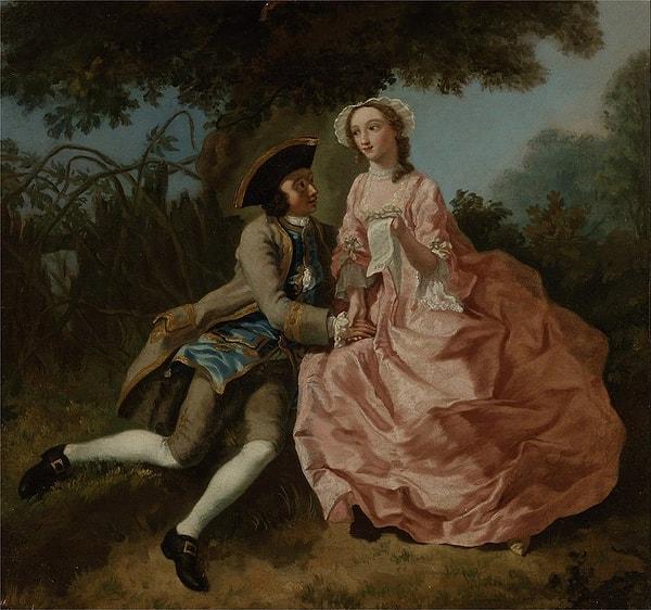 2. Manzarada Aşıklar - Pieter Jan van Reysschoot (1740)