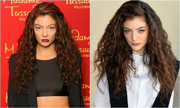 4. Казалось бы, силу взгляда Лорд сложно передать, но тому, кто работал над ее восковой фигурой, это удалось!